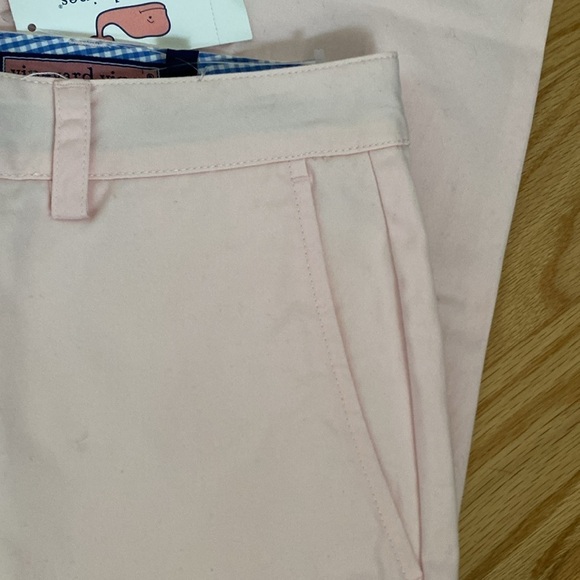 NWT Vineyard Vines Breaker Pant Men’s Conch 38X30 slim fit Golf Preppy PINK - Picture 3 of 12